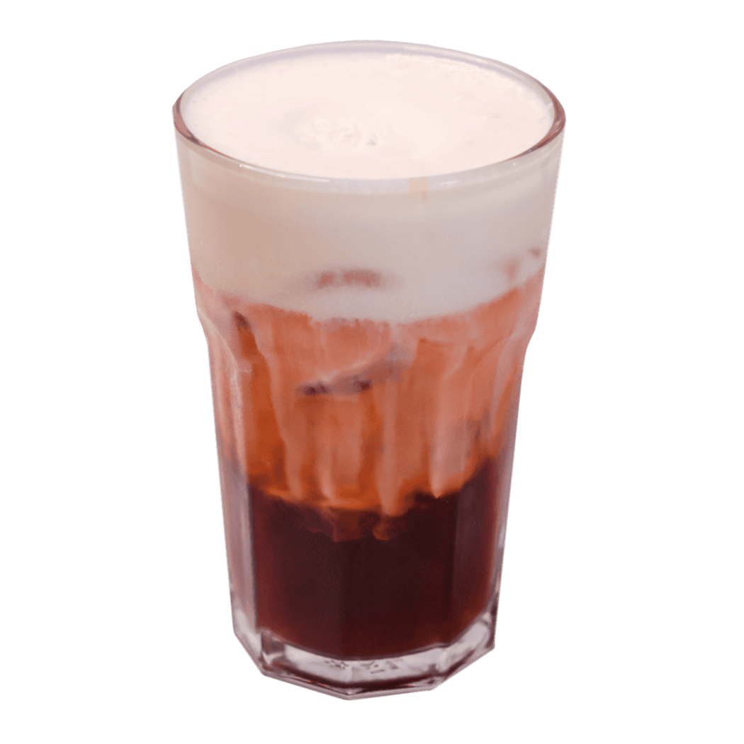 OG Thai tea w. sea salt foam